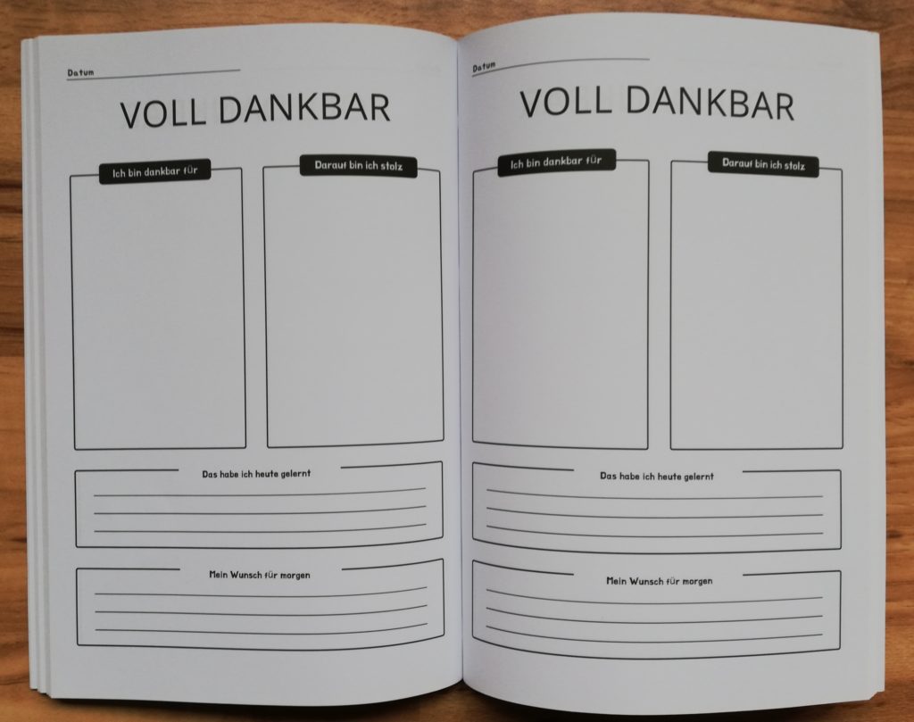 Die Glücksfinderin Tagebücher Gelassenheit Glücksblog Dankbarkeitstagebücher